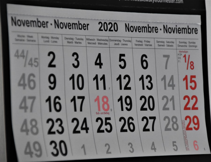 Purposeful calendar